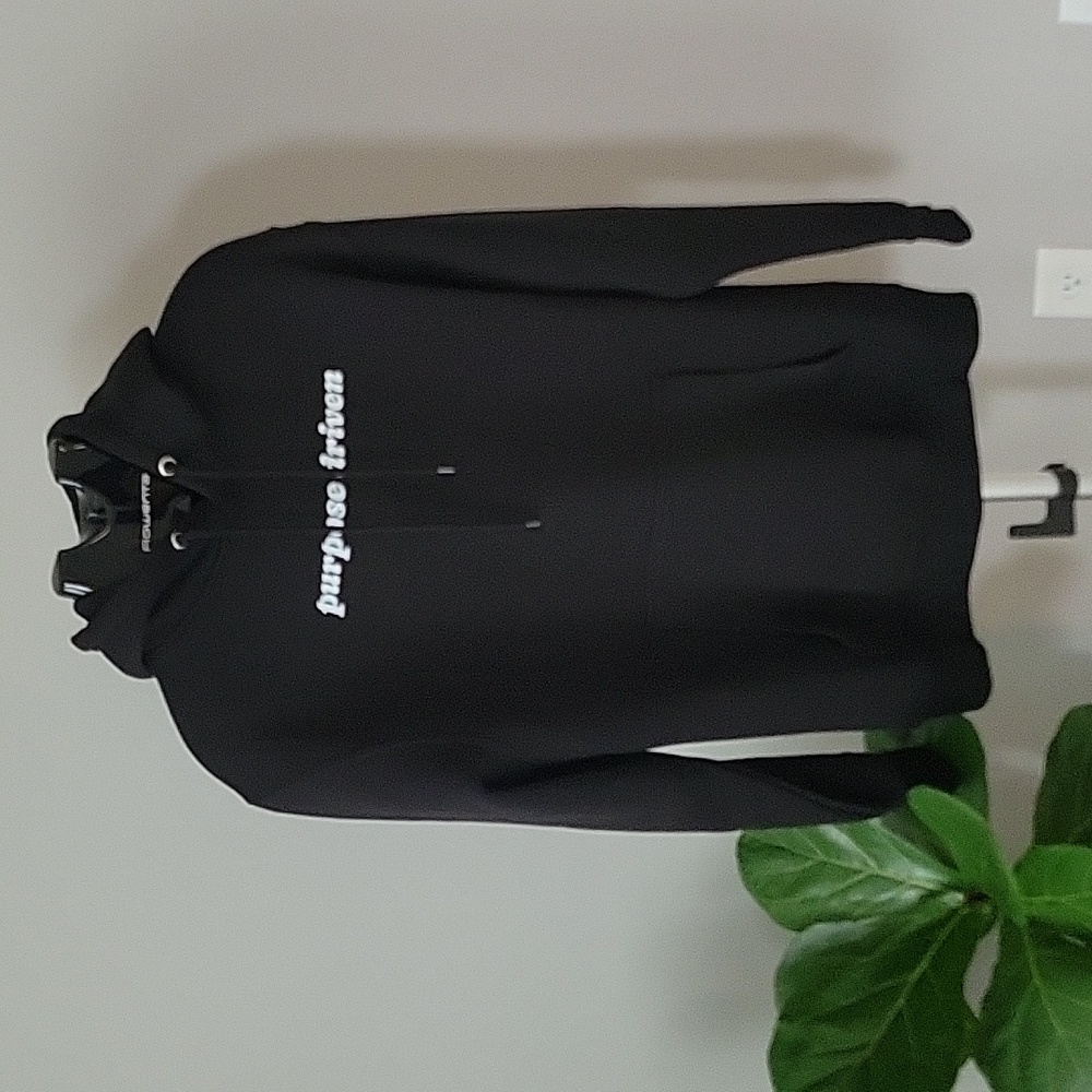Purpose Driven Black Hoodie